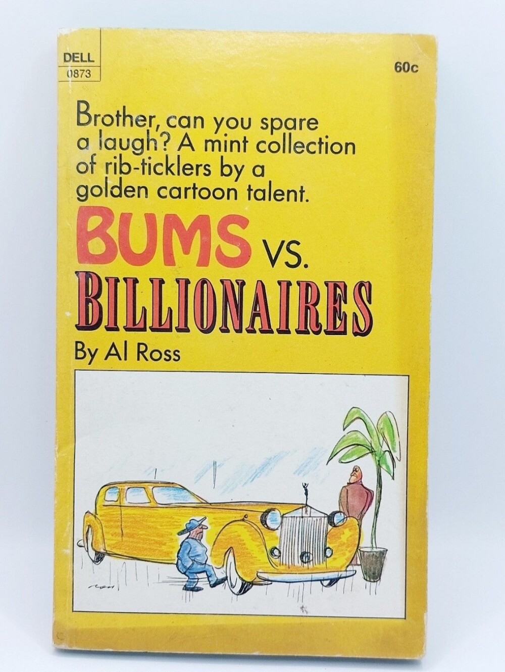 Vintage 1972 Bums vs. Billionaires by Al Ross Dell Paperback Humor Cartoon Book